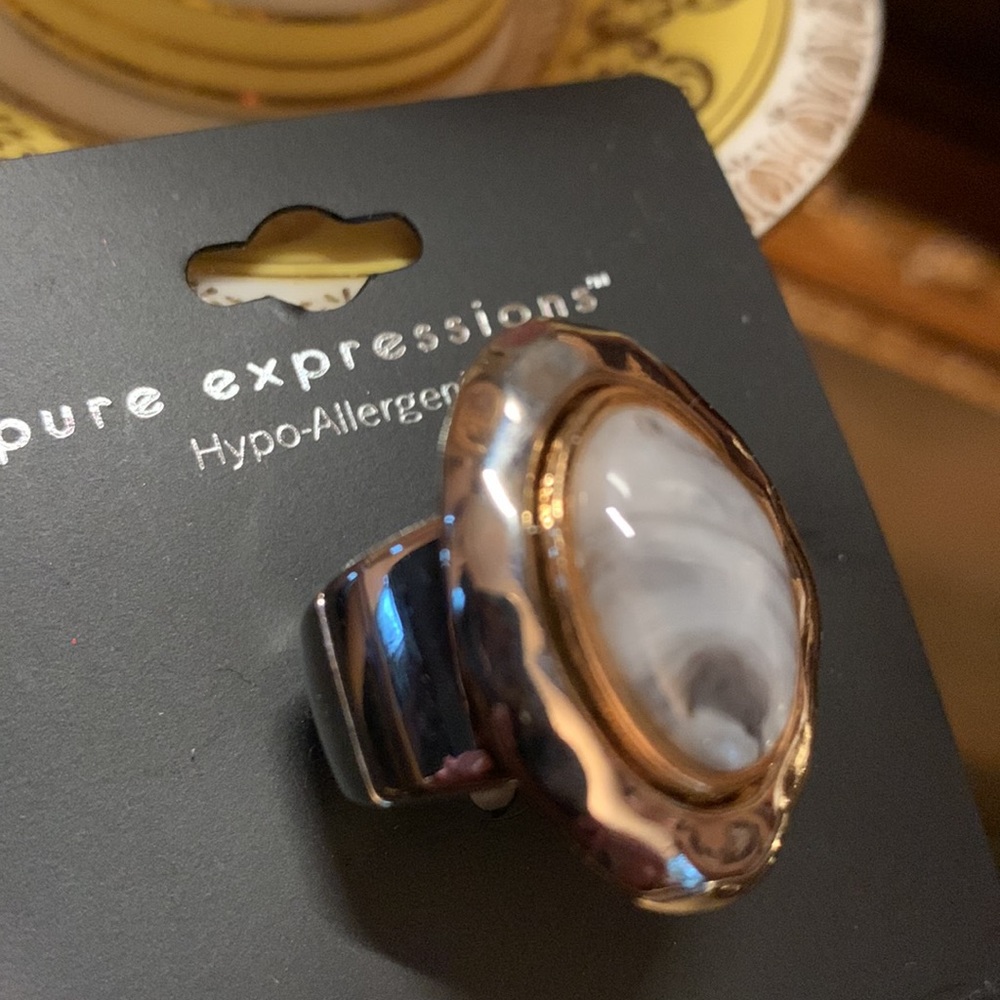 Mixed Metal Stretch Ring
